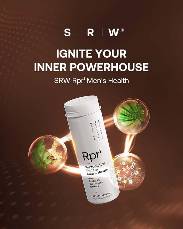 SRW Rpr¹ Men's Revitalizing Capsules, 60 capsules/bottle